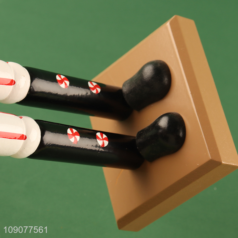 China factory tabletop decoration wooden nutcracker soldier ornament for christmas