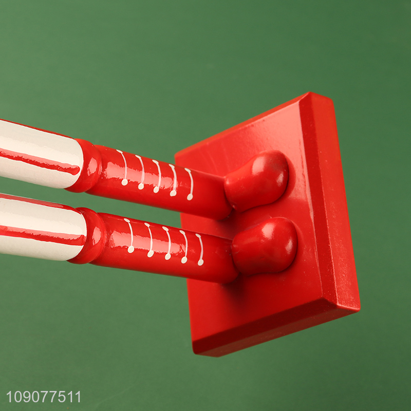 Latest design home decor christmas wooden nutcracker soldier ornament