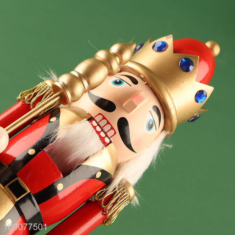 Popular products christmas decoration wooden nutcracker soldier ornament