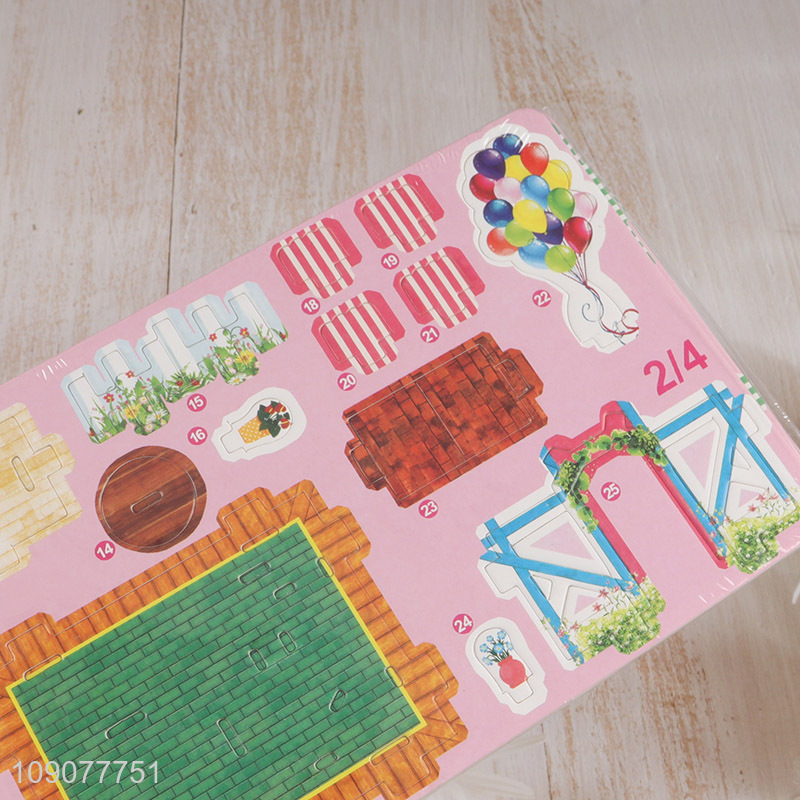 New Product 39 Pieces 3D Ice Cream Puzzle Intelligent Toy