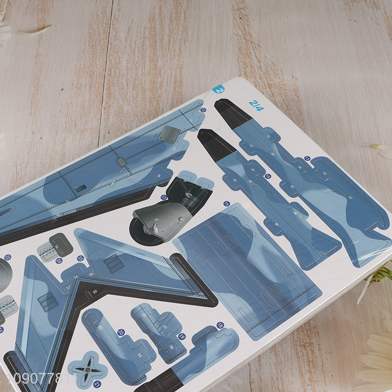 New Arrival 3D Fighter Puzzle Educational Toy for Boys Girls