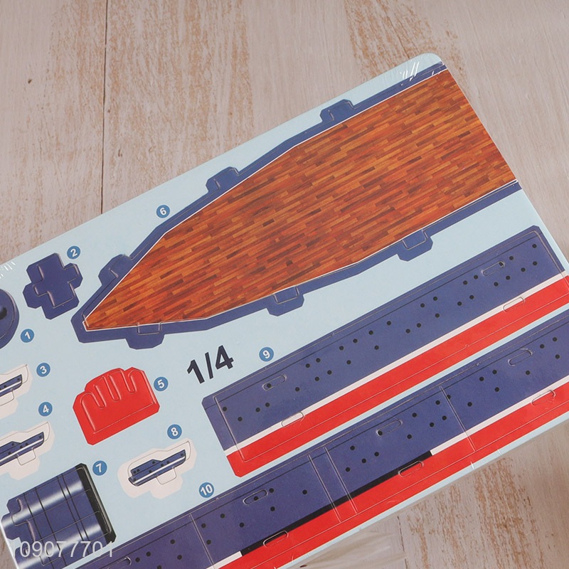 Factory Wholesale 36 Pieces 3D Strategic Ship Puzzle Toys