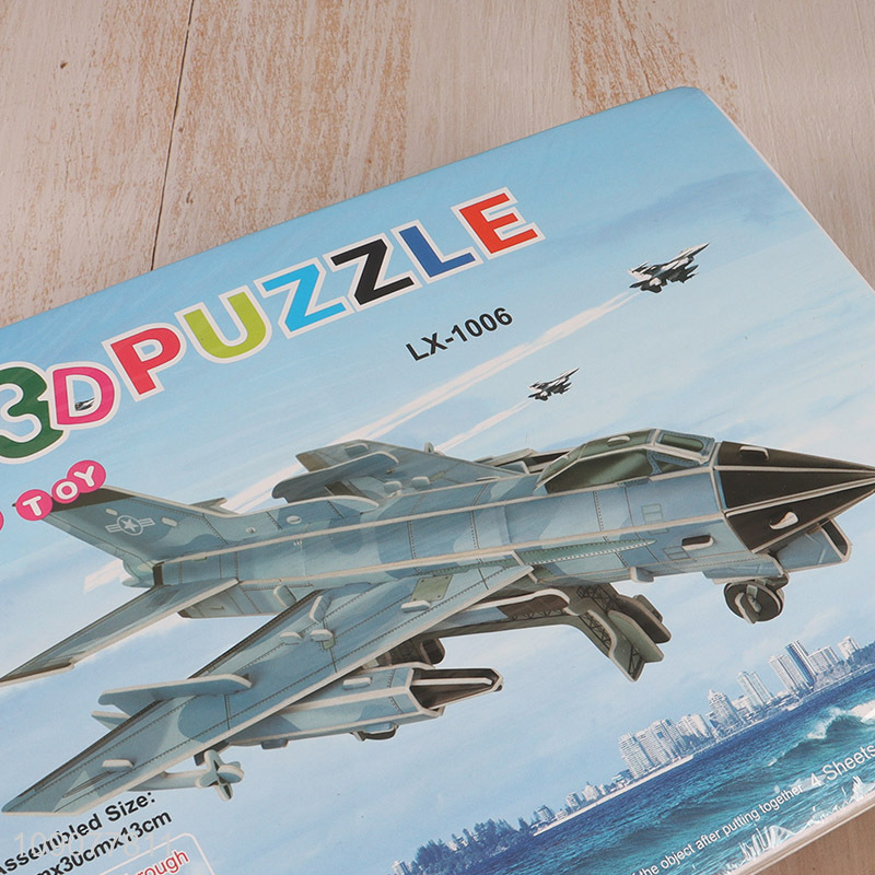 New Arrival 3D Fighter Puzzle Educational Toy for Boys Girls