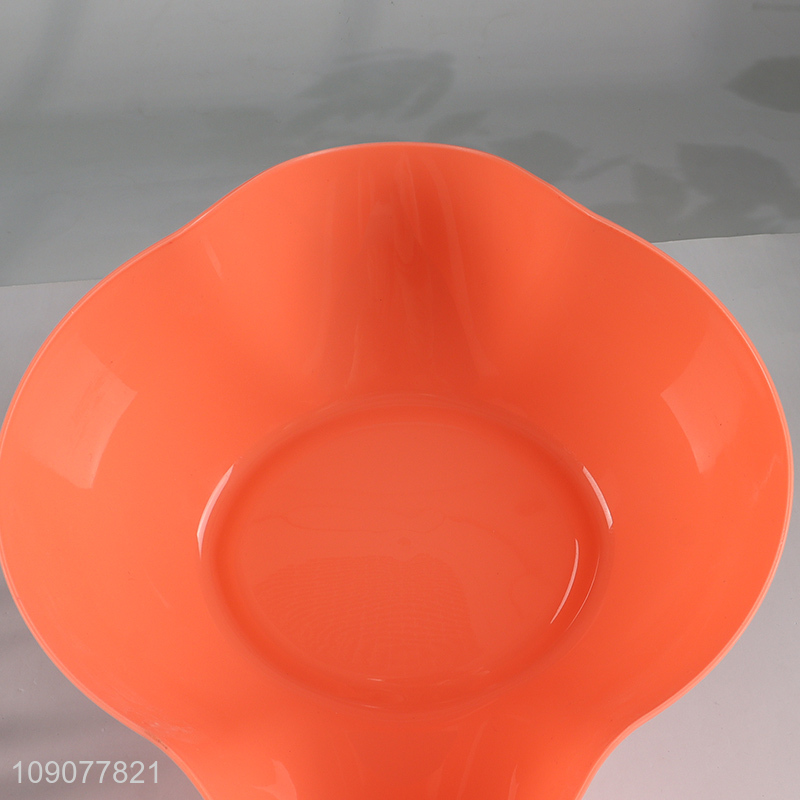 China Imports Double-Layer Plastic Fruit Vegetable Washing Basket Kitchen Colander