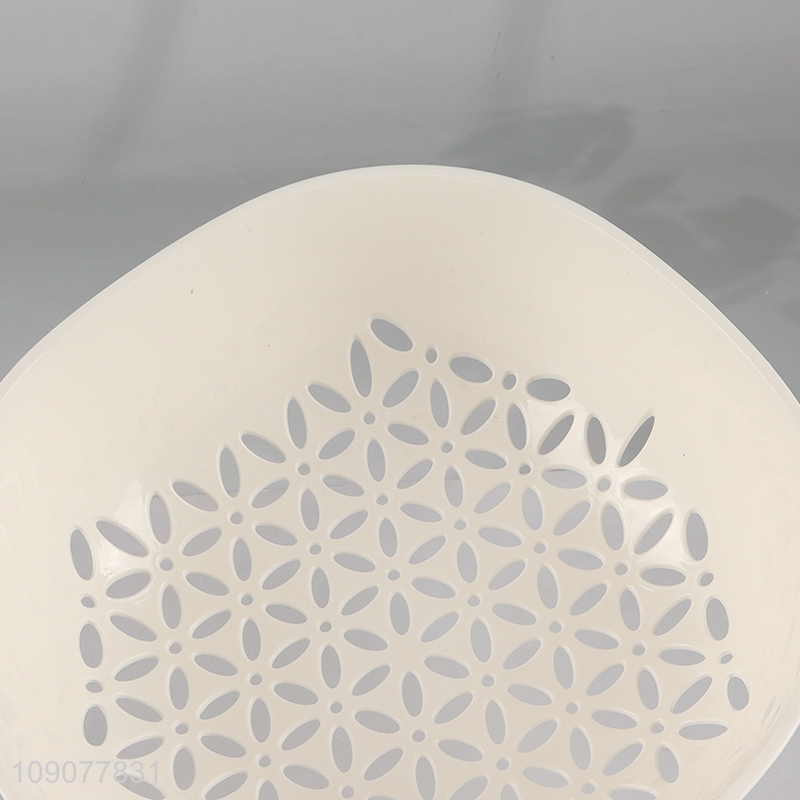 Wholesale Double-Layer Fruit Vegetable Washing Basket Durable Drain Basket