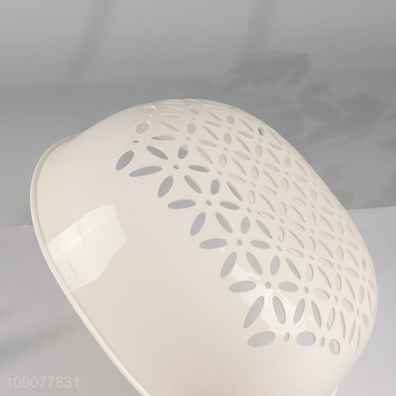 Wholesale Double-Layer Fruit Vegetable Washing Basket Durable Drain Basket