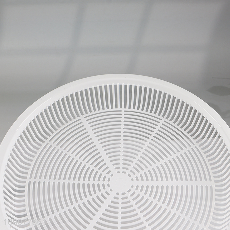 New Product Double-Layer Plastic Hot Pot Ingredient Colander Kitchen Strainer