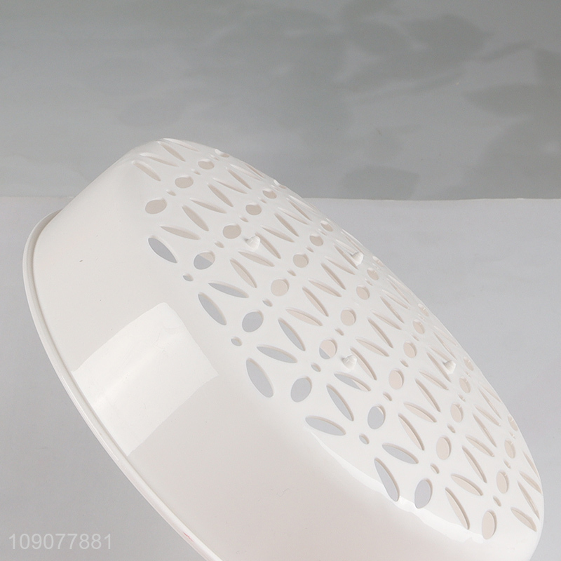 High Quality Plastic Fruits Vegetable Drain Basket Kitchen Colander Strainer