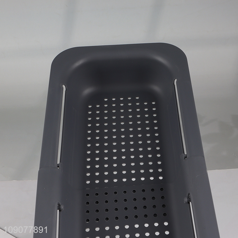 High Quality Extendable Over the Sink Colander Strainer Kitchen Drain Basket