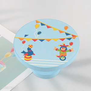 Popular products cartoon printed wall-mounted wooden hook coat hook