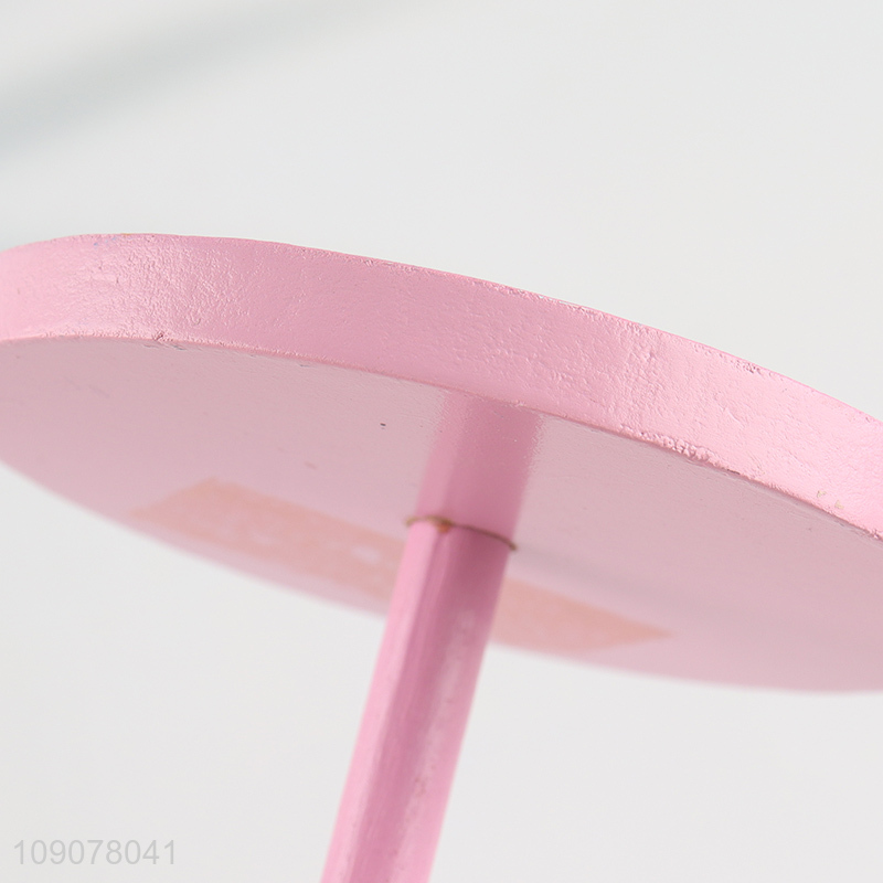 Yiwu market pink wooden household hook coat hook for sale