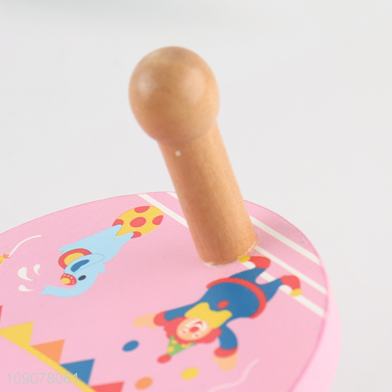 High quality round wall-mounted home wooden hook coat hook