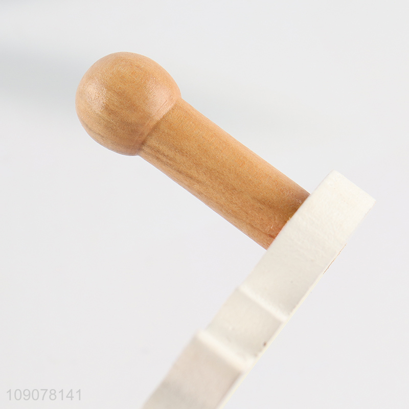 Top products household wooden wall-mounted coat hook for sale