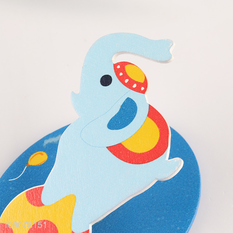 Yiwu market elephant shape multi-purpose wooden clips for sale