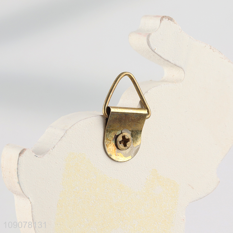 Popular products cartoon elephant shape wooden wall-mounted coat hook