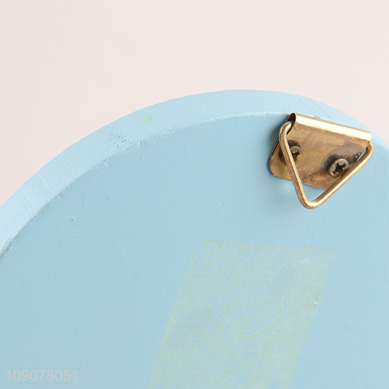 China products wall-mounted round wooden hook coat hook for household