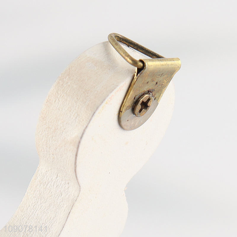 Top products household wooden wall-mounted coat hook for sale