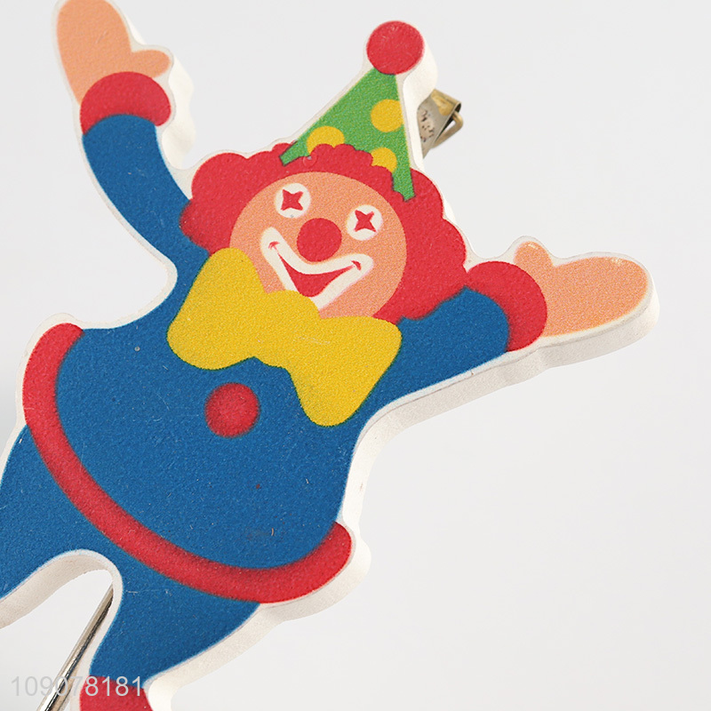 Best price joker shape wall-mounted wooden hook bathroom kitchen hook