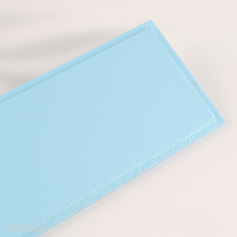 Latest products rectangle desktop wooden storage box with lid