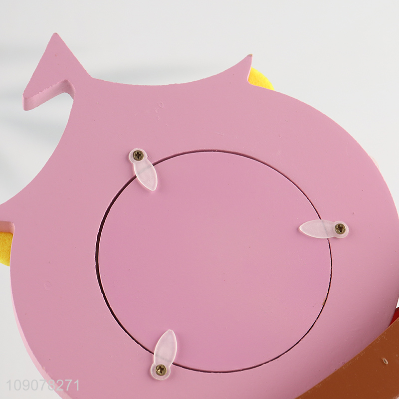 Popular products desktop decoration baby wooden photo frame picture frame