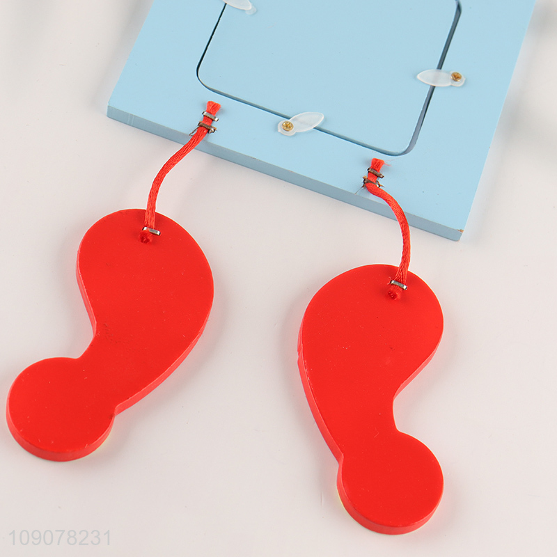 Hot items hanging wooden family baby photo frame picture frame