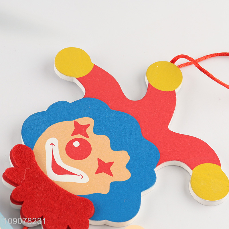 Hot items hanging wooden family baby photo frame picture frame