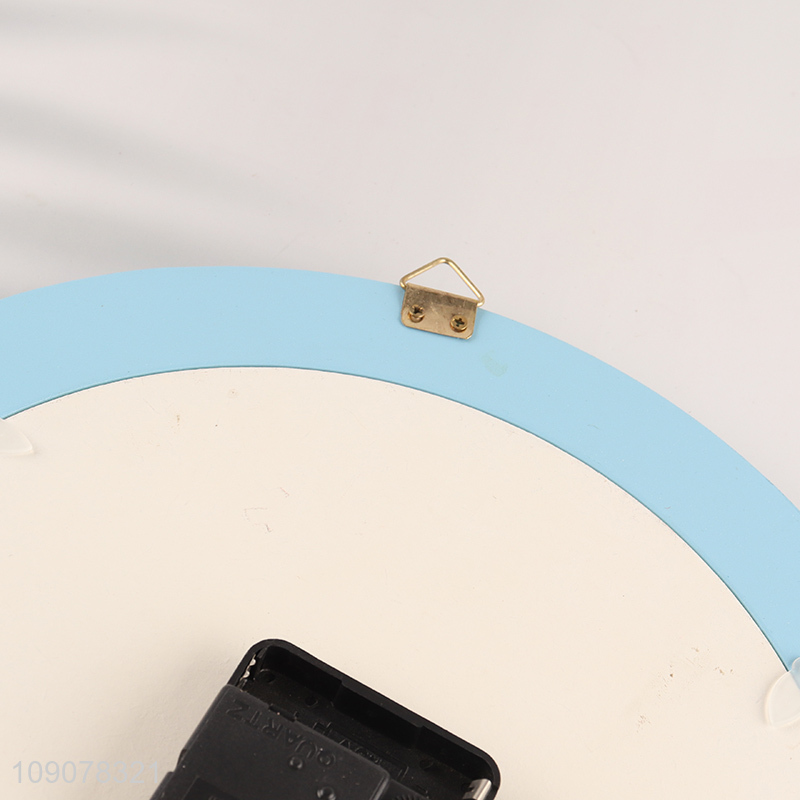 Yiwu market cartoon home decor wall decor wooden wall clock