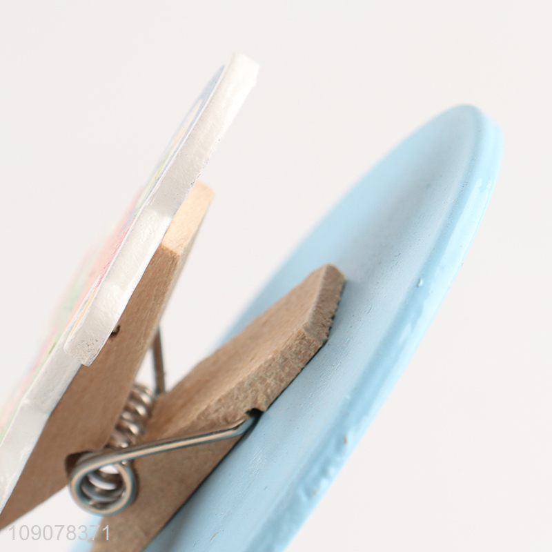 Top quality cartoon joker series multi-purpose wooden clips for sale