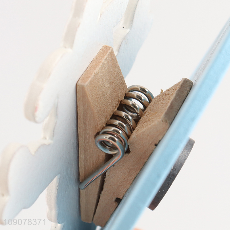 Top quality cartoon joker series multi-purpose wooden clips for sale