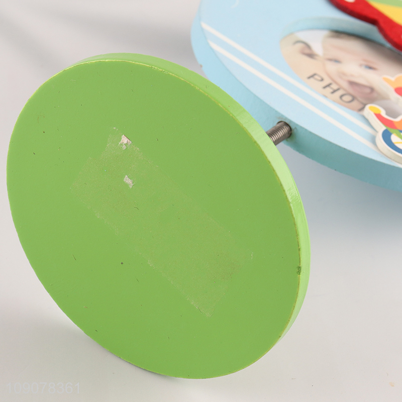 Top sale desktop decoration wooden baby photo frame picture frame