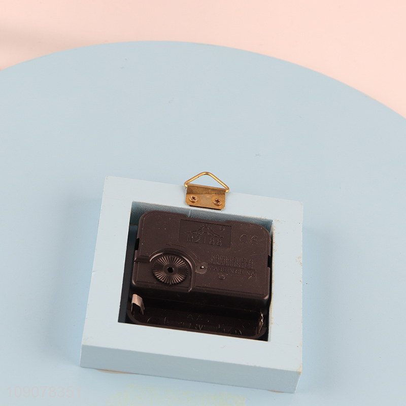 Best sale round cartoon wooden wall clock wall decor home decor