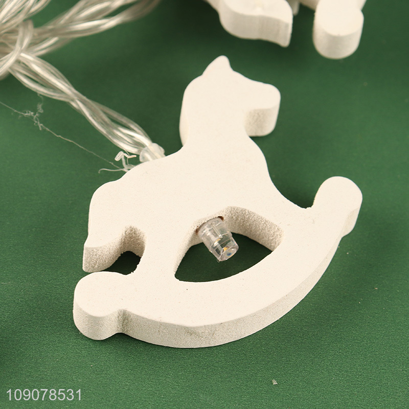 Low price wooden string lights decorative lights for home decor