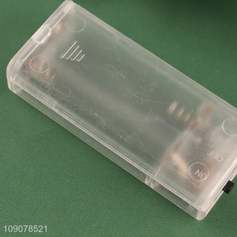 Factory supply white wooden string lights decorative lights for sale