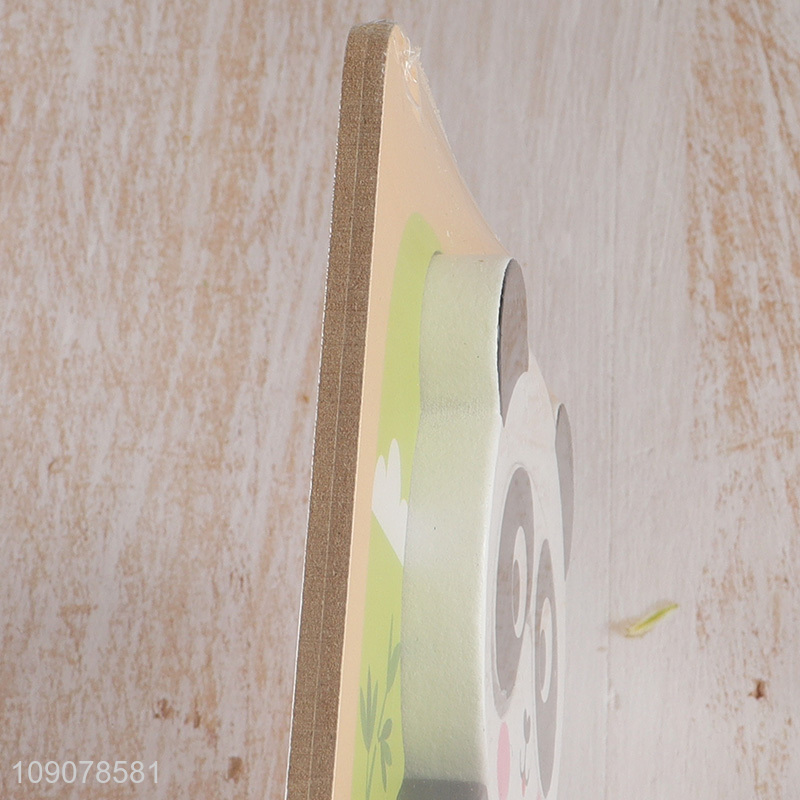 China Imports Wooden Cartoon Panda Puzzle for Kids Toddlers 2-4