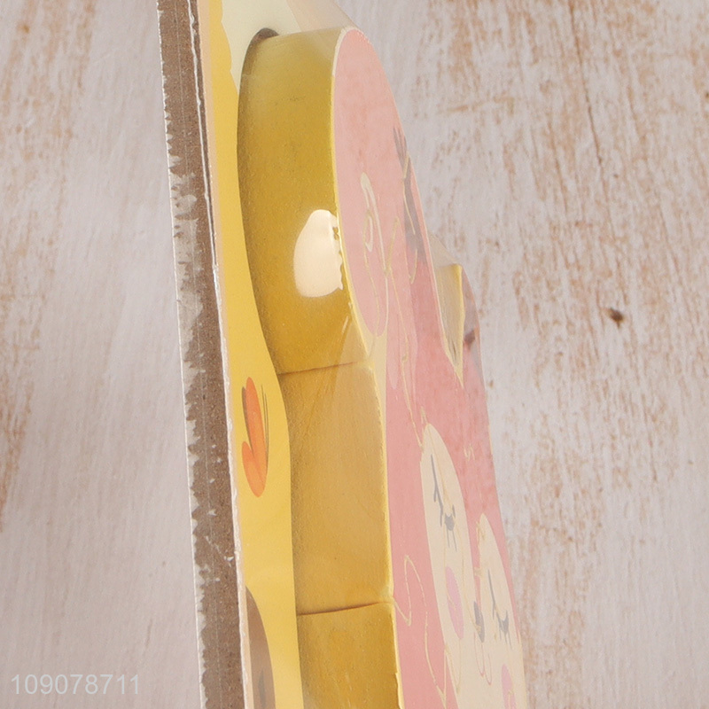 New Product Cartoon Squirrel Jigsaw Wooden Puzzle for Kids Toddlers