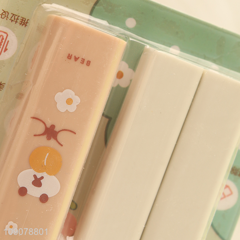 Hot items cartoon bear school students stationery move eraser for sale