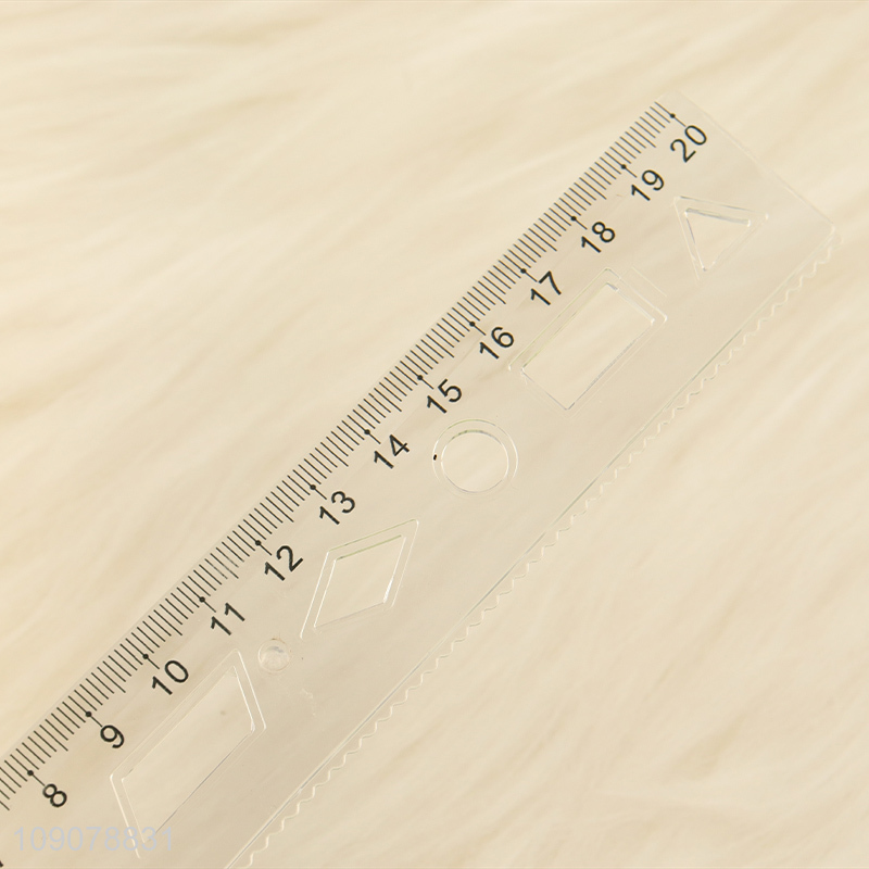 Popular products plastic school students drafting supplies soft ruler set