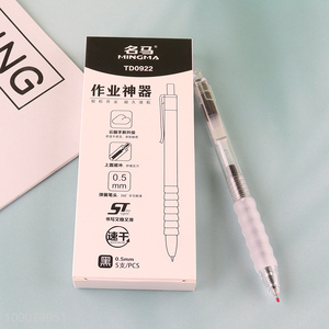 Latest products 5pcs quick drying school office supplies ballpoint pen set
