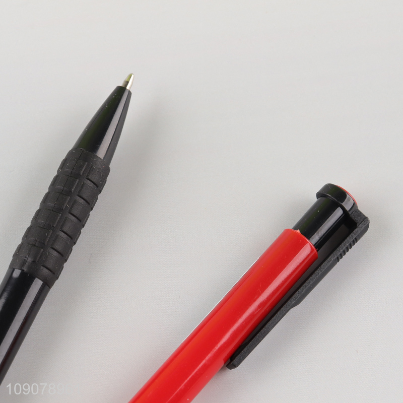 Top sale multicolor quick dry 20pcs school office stationery ballpoint pen