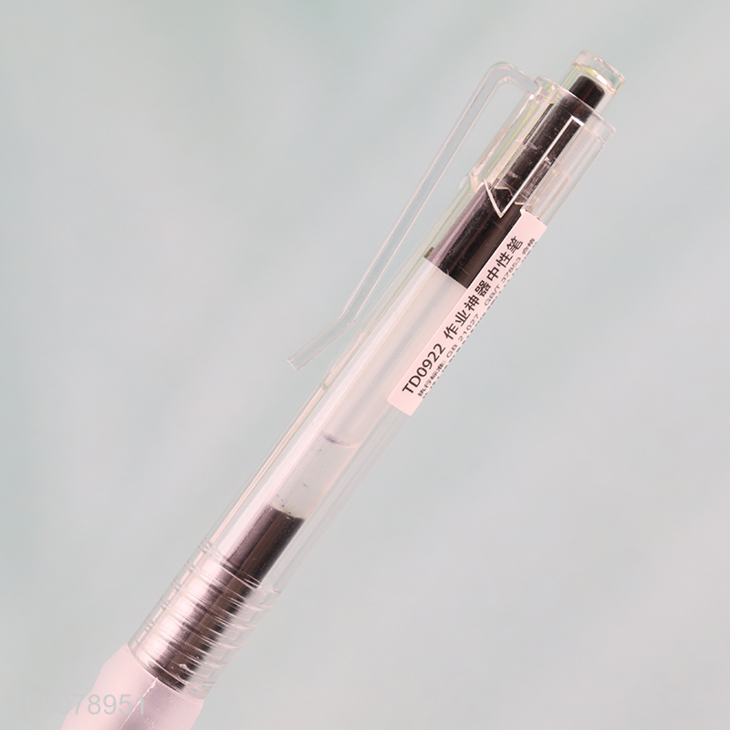 Latest products 5pcs quick drying school office supplies ballpoint pen set