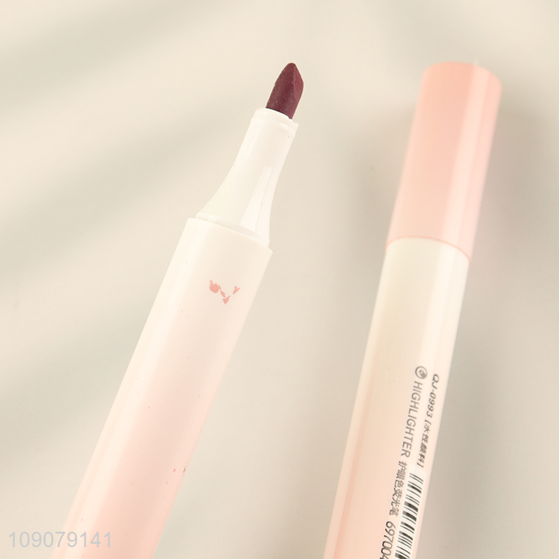 Best selling 4pcs school office stationery highlighter pen set