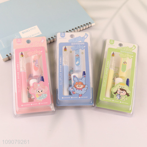 China supplier multicolor school students heat-sensitive erasable fountain pen set