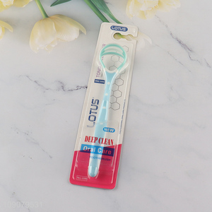 Popular products professional deep cleaning oral care tongue cleaner