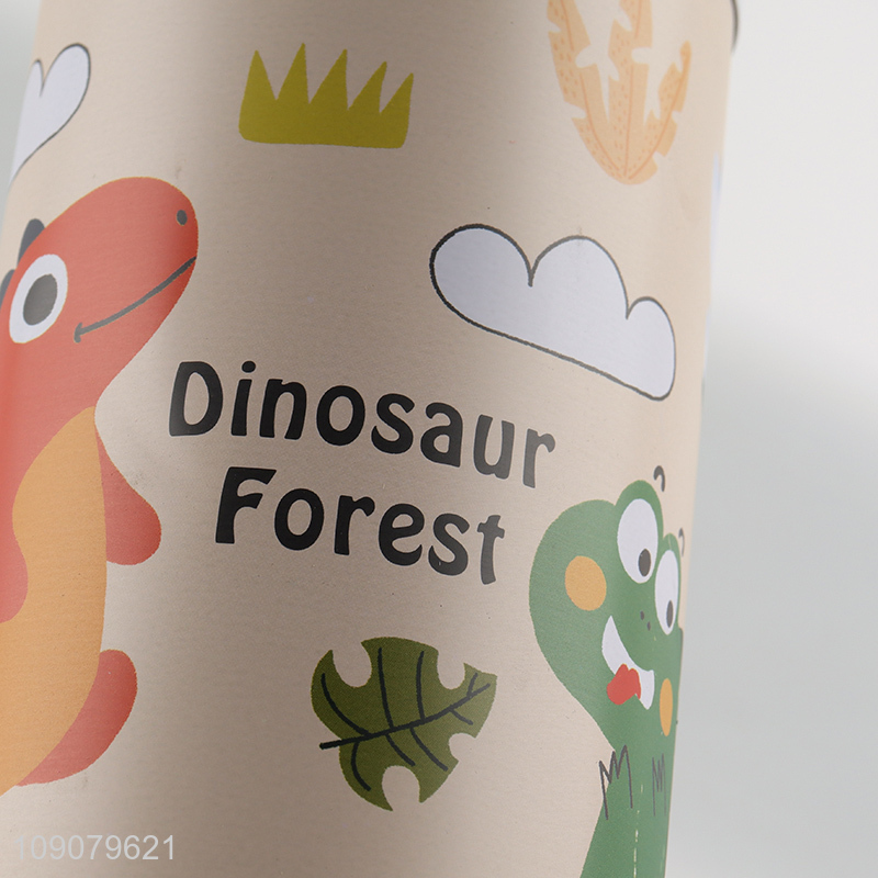 Yiwu market cartoon dinosaur printed kids money box coin bank