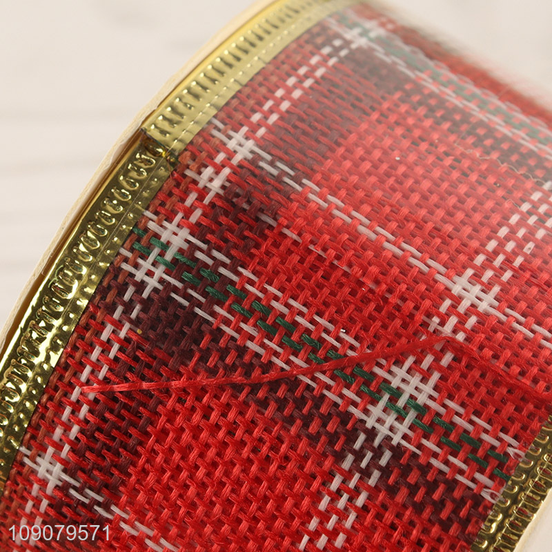 Hot products polyester christmas gifts wrapping ribbon packaging ribbon for sale