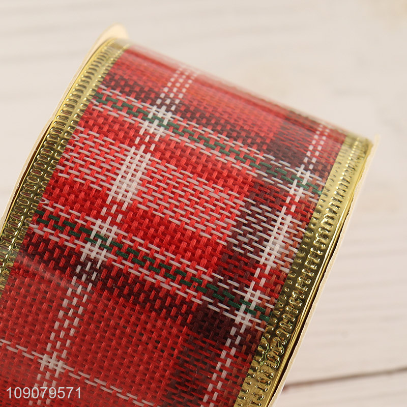 Hot products polyester christmas gifts wrapping ribbon packaging ribbon for sale