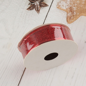 Factory price polyester christmas gifts packaging ribbon wrapping ribbon