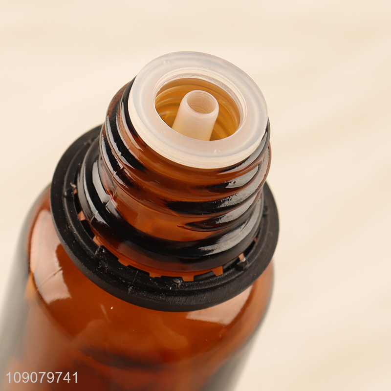 Latest products essential oil glass dropper bottle empty bottle