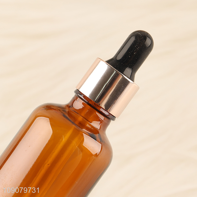 Wholesale from china amber glass dropper bottle essential oil bottle