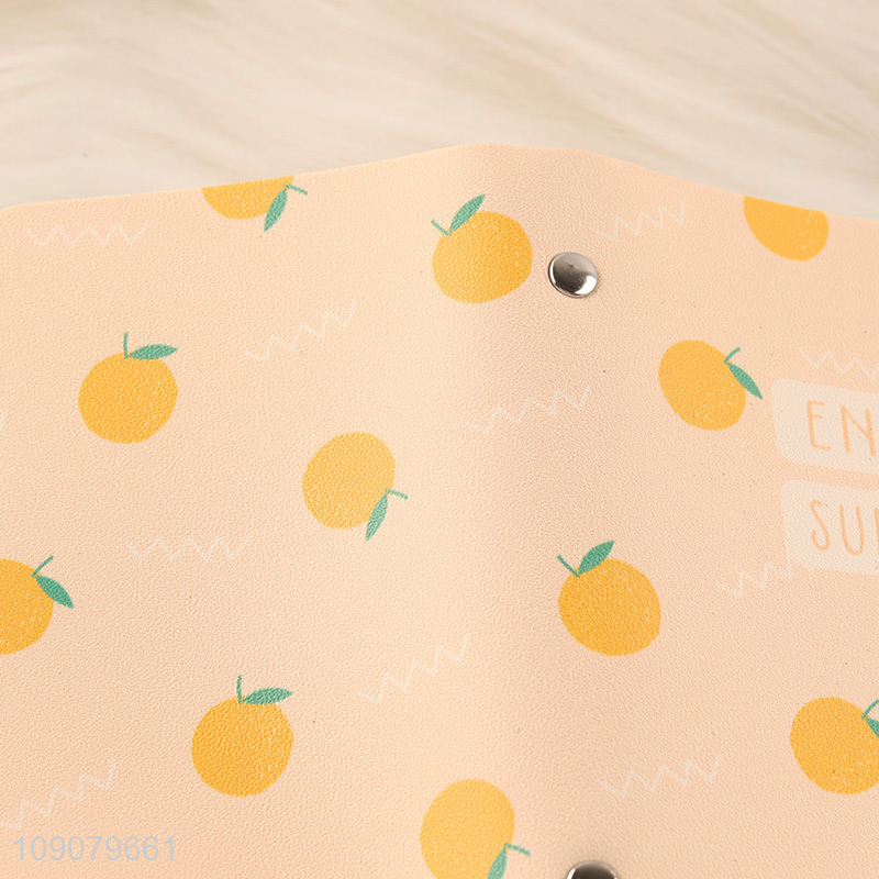 Factory supply pu leather portable card holder card bag for sale